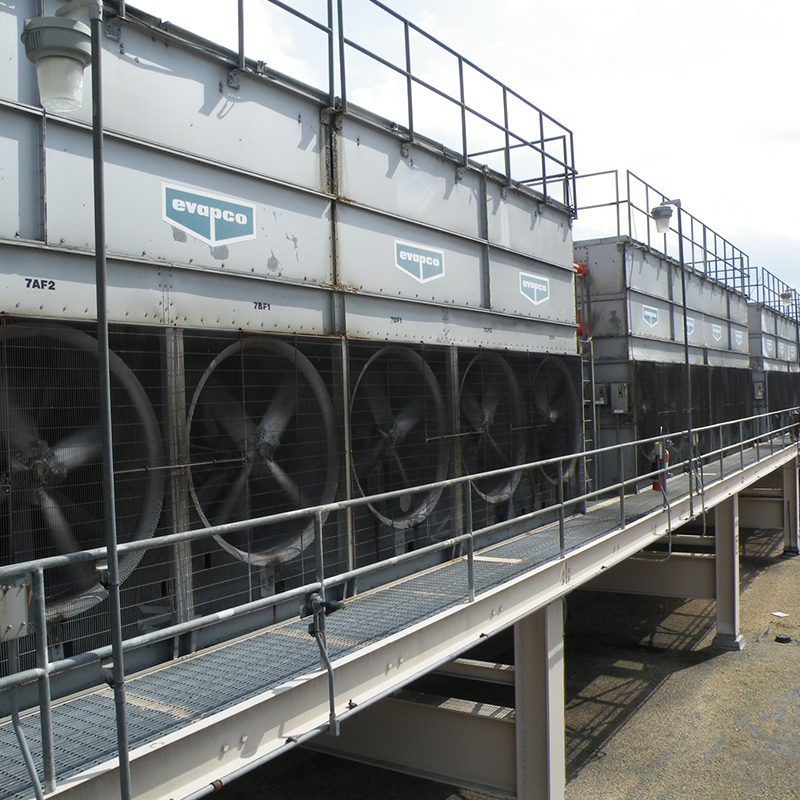 Cooling tower coatings