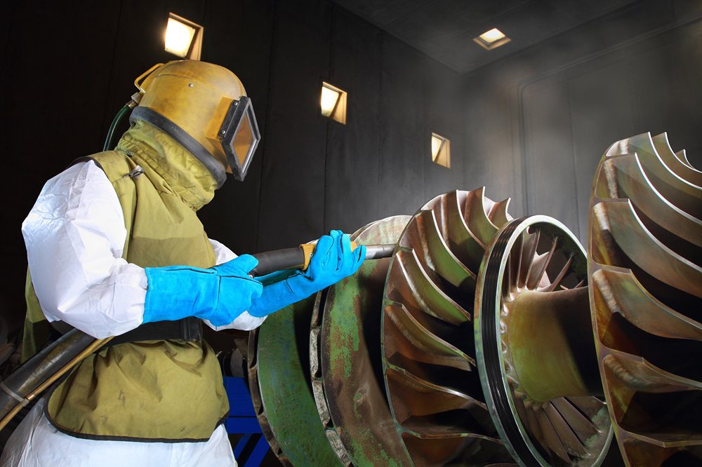 Abrasive blasting media