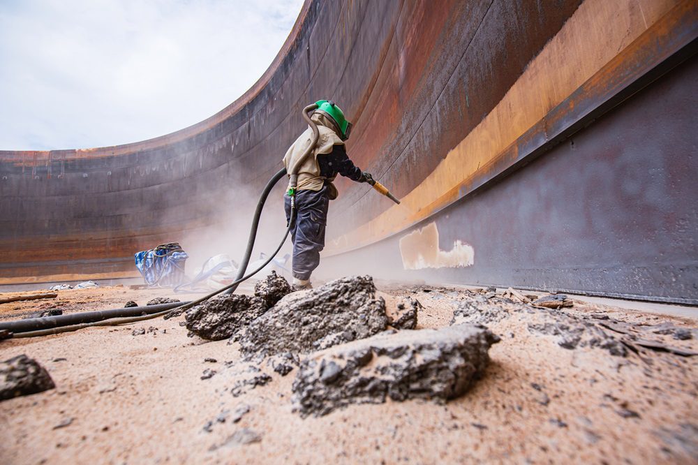 Water tank repair